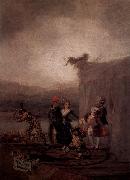 Francisco de Goya Wanderkomodianten oil painting reproduction